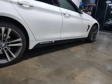 [랩샵]수원랩핑 BMW 420D 사이드데칼 포인트랩핑 / 수원시 영통구 이의동