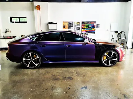 [랩샵][수원랩핑] 아우디RS7전체랩핑제거 아우디랩핑제거 / 수원시 영통구 이의동