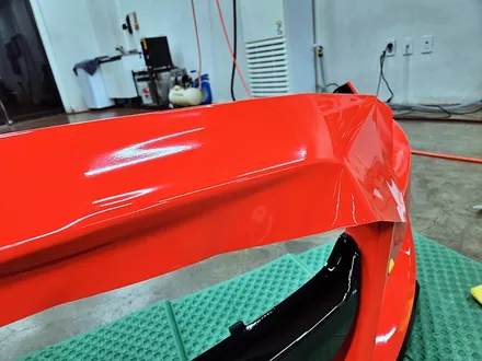 [랩샵][수원랩핑] 포드 머스탱 GT500 앞범퍼랩핑 / 수원시 영통구 이의동