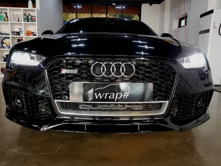 [랩샵]수원랩핑 아우디 RS7 그릴랩핑 아우디랩핑 A7랩핑 RS7랩핑 포인트랩핑 부분랩핑 크롬랩핑 생활보호PPF 유리막코팅 오토바이랩핑 오토바이PPF / 수원시 영통구 이의동