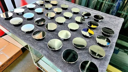 [랩샵][수원랩핑] 인테리어랩핑 크롬랩핑 미러크롬 / 수원시 영통구 이의동
