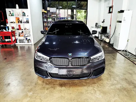 [랩샵][수원랩핑] BMW 530I 크롬죽이기 크롬가리기 포인트랩핑 / 수원시 영통구 이의동