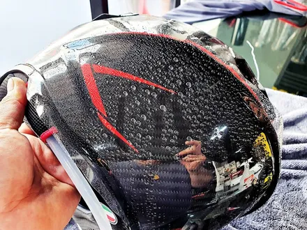[랩샵][수원PPF] AGV PISTA GPRR헬멧 PPF 헬멧랩핑 / 수원시 영통구 이의동