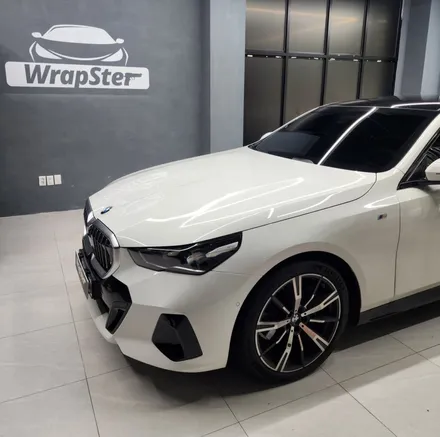 랩스터 BMW 5시리즈 프론트 패키지+그릴 랩핑 / 고양 신원동