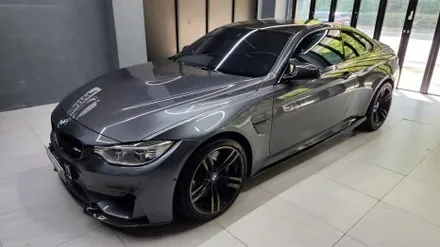 랩스터 BMW M4 로즈 레드 고광택 전체랩핑 / 고양 신원동