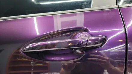 Hyper glossy Metallic Deep purple 전체 랩핑 / 현대 / 벨로스터 N / 경기도 고양시