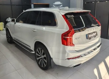 랩스터 볼보 XC90 메탈 페인트 실버라인 그레이 전체 랩핑 / 고양 신원동