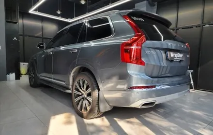 랩스터 볼보 XC90 메탈 페인트 실버라인 그레이 전체 랩핑 / 고양 신원동
