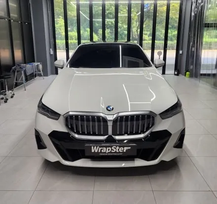 랩스터 BMW 5시리즈 프론트 패키지+그릴 랩핑 / 고양 신원동