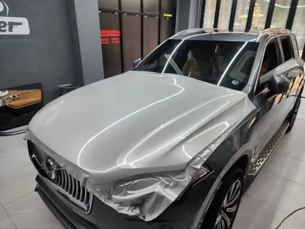 랩스터 볼보 XC90 메탈 페인트 실버라인 그레이 전체 랩핑 / 고양 신원동