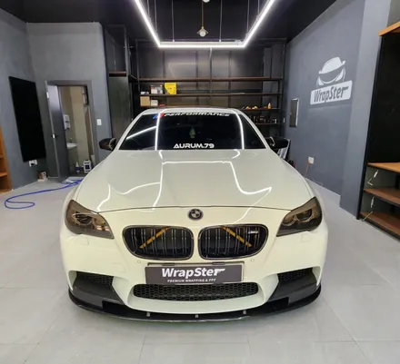 BMW M5 APR GT 250 스포일러 상판 PPF & 생활보호 PPF / BMW / M5 / 경기도 고양시