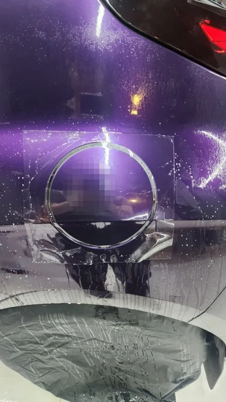 Hyper glossy Metallic Deep purple 전체 랩핑 / 현대 / 벨로스터 N / 경기도 고양시
