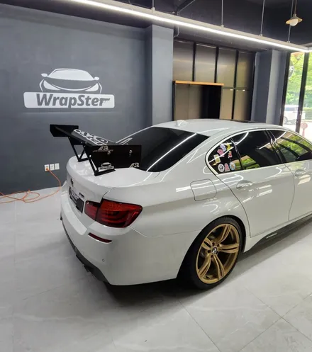 BMW M5 APR GT 250 스포일러 상판 PPF & 생활보호 PPF / BMW / M5 / 경기도 고양시