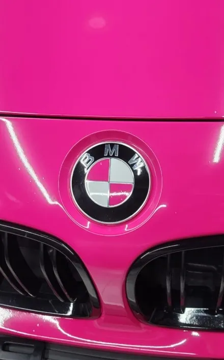 랩스터 BMW M4 로즈 레드 고광택 전체랩핑 / 고양 신원동