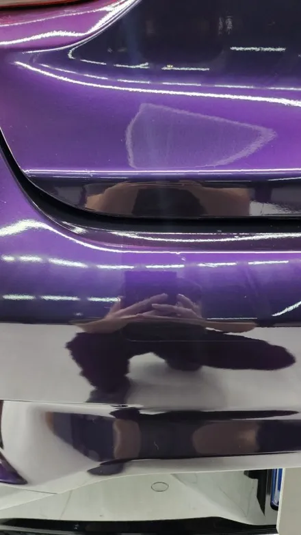 Hyper glossy Metallic Deep purple 전체 랩핑 / 현대 / 벨로스터 N / 경기도 고양시