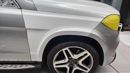 랩스터 Mercedes Benz GLS 사틴 화이트 전체랩핑 / 고양 신원동