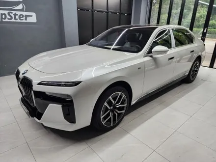 랩스터 BMW i7 상단 블랙 투톤 랩핑 / 고양 신원동