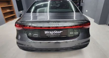 Audi A7 에이버리 사틴블랙 전체랩핑 / 아우디 / A7 / 경기도 고양시