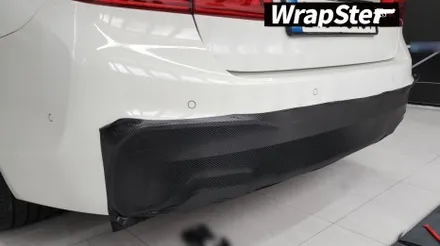 랩스터 BMW 5시리즈 디퓨저 카본랩핑(보험수리) / 경기도 고양시