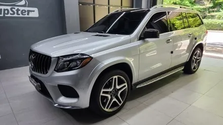 랩스터 Mercedes Benz GLS 사틴 화이트 전체랩핑 / 고양 신원동