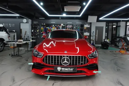 [랩스타일 코리아] WS카본 필름 랩핑으로 스타일링 제안 - 벤츠 AMG GT43 / 김포시 마산동
