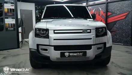 [랩스타일 코리아] 정통 오프로드 SUV 랜드로버 디펜더 블랙팩 & 측면 전체 PPF / 김포시 마산동