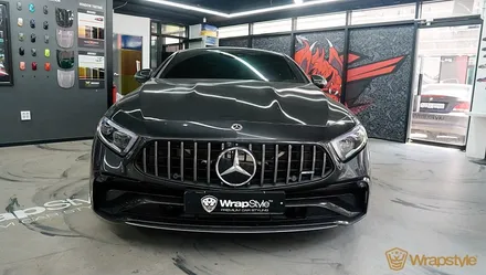 김포랩핑 벤츠 CLS53 amg 전체랩핑 이노즈텍 초크 그레이 / 김포시 마산동
