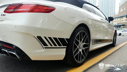 자동차데칼 벤츠 s63amg 카브리올레 사이드데칼 스타일링 / 김포시 마산동