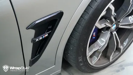 BMW X3 M 크롬딜리트 (크롬죽이기) 엣지있게! [랩스타일 코리아] / 김포시 마산동