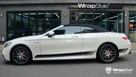 자동차데칼 벤츠 s63amg 카브리올레 사이드데칼 스타일링 / 김포시 마산동