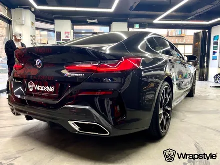 BMW M850i 그란 쿠페 이노즈텍 스피드 실버 전체랩핑했어요 / 김포시 마산동