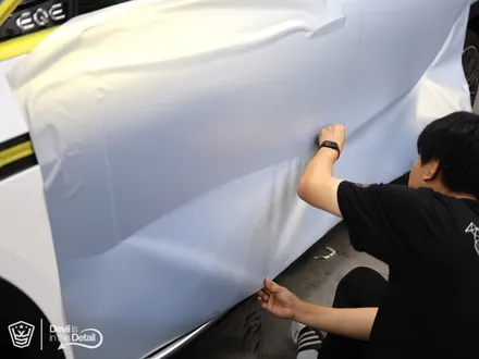 김포 랩핑 벤츠 EQE500 신차 랩핑한 이유 / 김포시 마산동