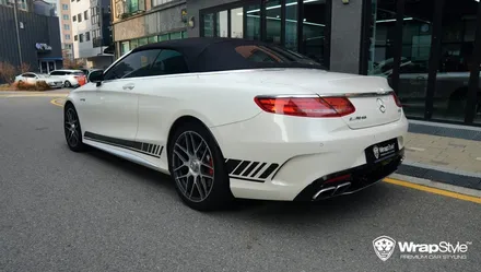 자동차데칼 벤츠 s63amg 카브리올레 사이드데칼 스타일링 / 김포시 마산동