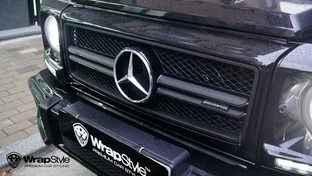 벤츠랩핑 G63 AMG, G 바겐 크롬 죽이기 블랙랩핑 / 김포시 마산동