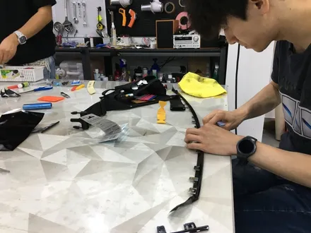 [랩스타일 코리아] 앤트맨(?)의 레인지로버 블랙팩 시공, 애프터마켓에서 이런 서비스까지? / 김포시 마산동