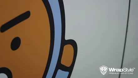 [랩스타일 코리아] 기아 더 뉴 레이 라이언 데칼 스티커 랩핑 시공 / 김포시 마산동