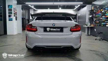 이노즈텍 초크 그레이, BMW M2 랩핑해주었어요 / 김포시 마산동