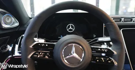 벤츠 S 클래스 송풍구랩핑, 실내 ppf 모두 마친 S500 / 김포시 마산동