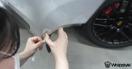 포르쉐 마칸 이노즈텍 초크 그레이 전체랩핑 / 김포시 마산동