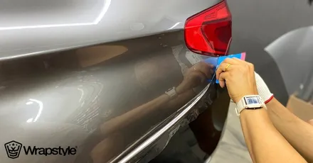 BMW 랩핑 M550d 이노즈텍랩핑 건메탈 실버 드레스업 / 김포시 마산동