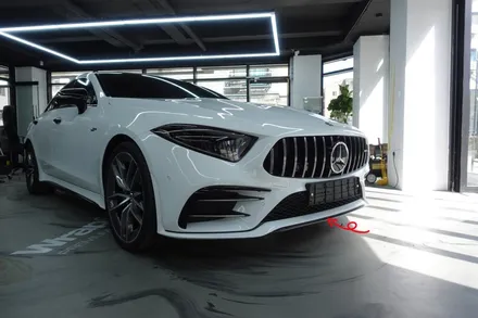 [랩스타일 코리아] 하이그로시 루프스킨 시공과 스포일러 카본랩핑의 콜라보 - CLS 53 AMG 시공 / 김포시 마산동