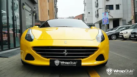 [랩스타일 코리아] FERRARI 페라리 캘리포니아 T 루프스킨 / 부분랩핑(3M 2080 BLACK) / 김포시 마산동