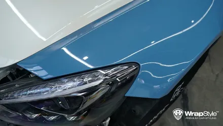 벤츠 AMG GT 아이리스텍 차이나 블루 전체랩핑 / 김포시 마산동