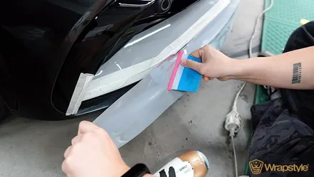 김포랩핑 벤츠 CLS53 amg 전체랩핑 이노즈텍 초크 그레이 / 김포시 마산동