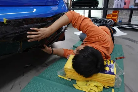 [랩스타일 코리아] 고퀄리티 포지드 카본은 WS 포지드 카본! (with BMW 118d 자동차 PPF 시공) / 김포시 마산동