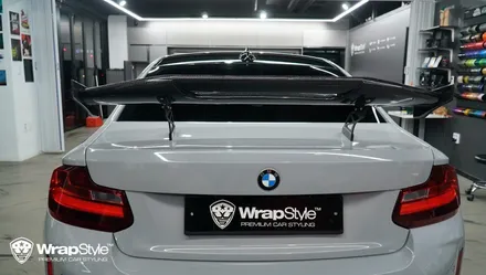 이노즈텍 초크 그레이, BMW M2 랩핑해주었어요 / 김포시 마산동