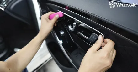 벤츠 S 클래스 송풍구랩핑, 실내 ppf 모두 마친 S500 / 김포시 마산동