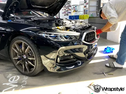 BMW M850i 그란 쿠페 이노즈텍 스피드 실버 전체랩핑했어요 / 김포시 마산동