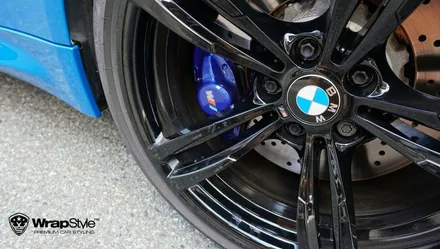 [랩스타일 코리아] 자동차랩핑 BMW M4 전체랩핑 (Feat. 이노즈텍 라구나블루) / 김포시 마산동