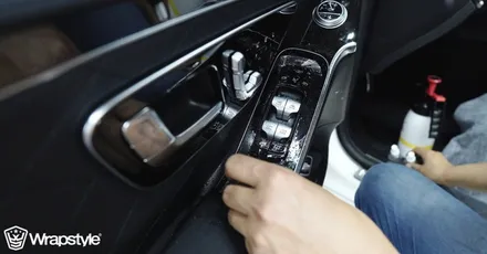벤츠 S 클래스 송풍구랩핑, 실내 ppf 모두 마친 S500 / 김포시 마산동